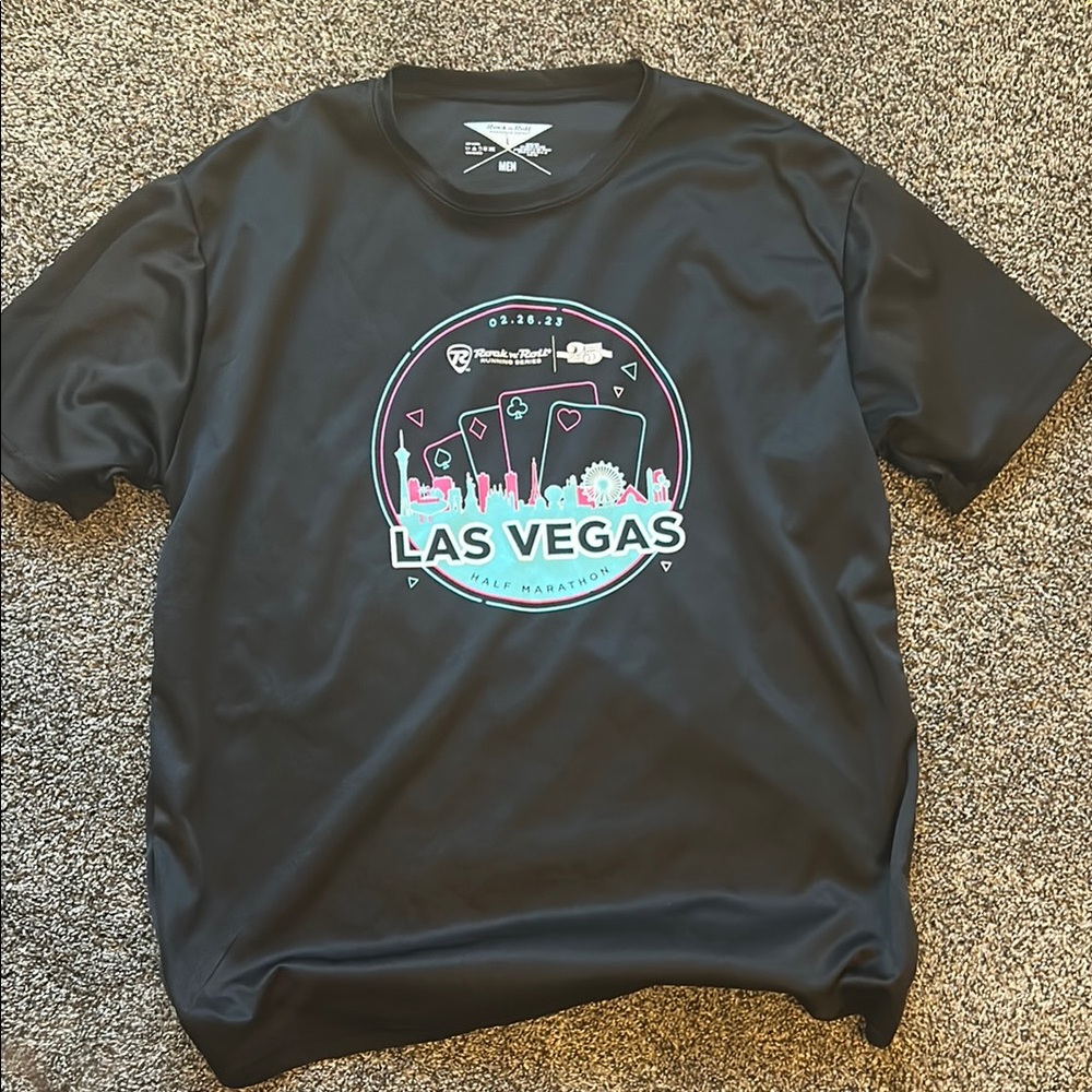 Black Las Vegas Marathon T-Shirt